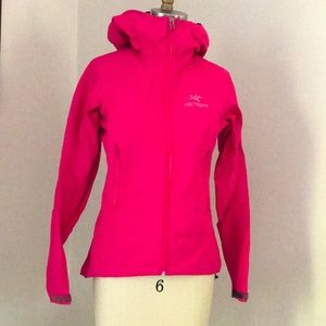 Arcteryx womens xs waterproof jacket. hot pink!